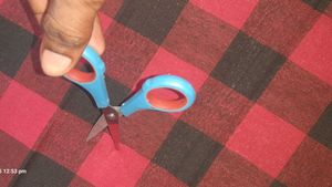 Craft Scissors - Blue Handle
