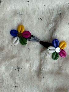 RUDIKAA- Colorful Flower Design Hair Pins