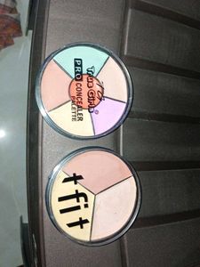 set of 2 colour corrector palette
