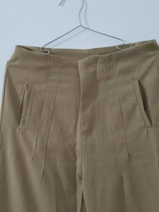 Tan Wide Leg Pants