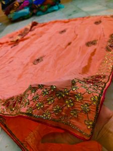 Beutiful Wokh Saree No Blouse Check All Photos
