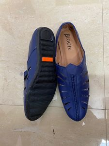 Royal Blue Nagra Shoes