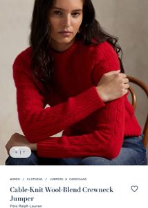 Ralph Lauren Cable Knit Sweater