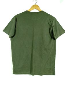 Array Jeans Dark Green Printed Round Neck T-Shirt (Men&#39;s)