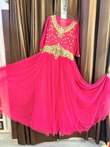 Pink Ethnic Gown