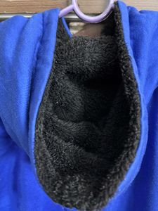 Hollister Blue Zip-Up Hoodie