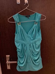 Teal Le Chateau Top