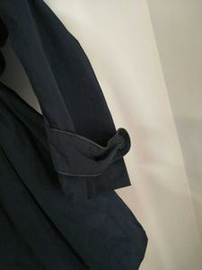 Navy Blue Hooded Jacket