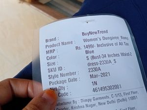 Dungree Navy Blue