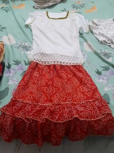 New Skirt Top For Girls