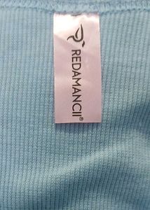 Cute Blue Long Sleeve Top