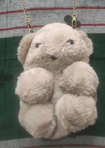 Vintage Cute Fur soft sling bag Totally New