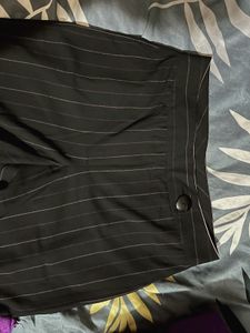 Pin Stripe Pant Big Botton