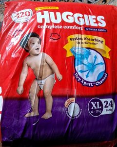 Huggies Diaper XL Pack Of 24