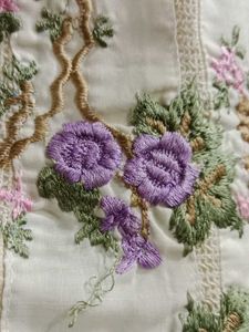 Vintage Embroidered White Kurta