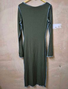 Textured Ribbed Bodycon Dress