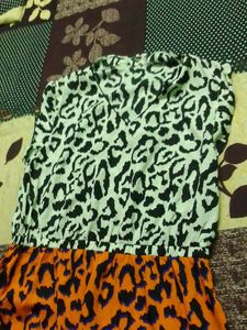 Animal Print Mini Dress