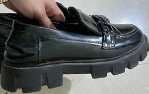 Black K Loafer