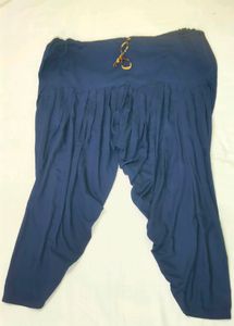 Embroidered Navy Blue Suit Set