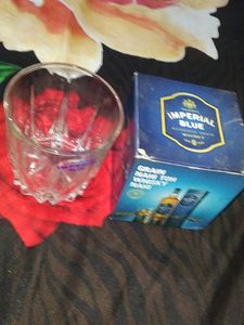 Seagram&#39;s Imperial Blue Whisky Glass
