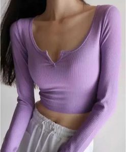 Lavender Crop Top