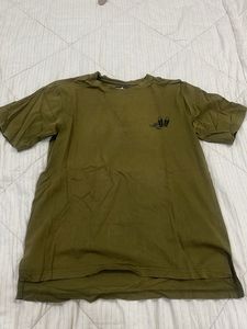 Olive Green Graphic Tee
