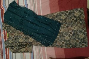 Olive Green Suit Salwar