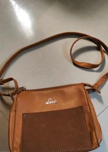 Lavie Brown Crossbody Bag