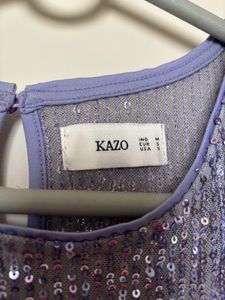 Lavender Gown Party Wear