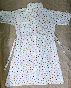 🌸 Sweet Floral Knee-Length Shirt Dress 🌸