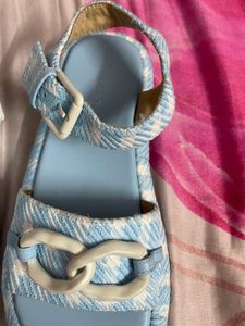 Pedro Blue Sandals Imported