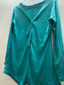 Teal Playsuit Romper