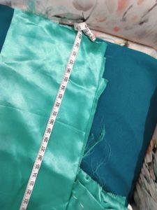 Satin Solid Dress Material