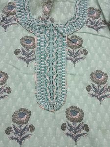 Floral Print Kurta-36 To 38 Size