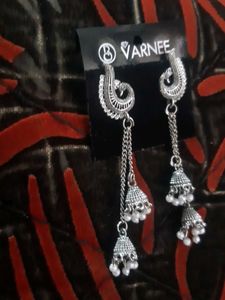 Varnee Peacock Jhumka Earrings