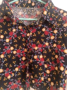 Floral Crop Top