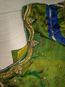 Pattu Saree Maggam Work blouse