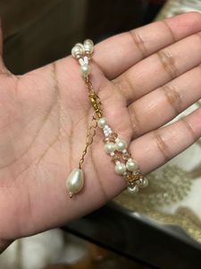 Elegant Pearl Beaded Bracelet