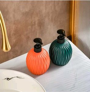 Green Geometric Soap Dispenser