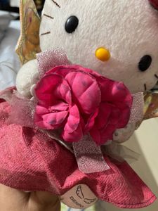 Hello Kitty Sanrio NTT 2010 Angel Plush 8&#34;