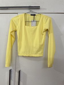 Square Neck Cotton Top - Forever 21