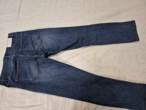 Combo of Super stylish mesh top and blue jeans