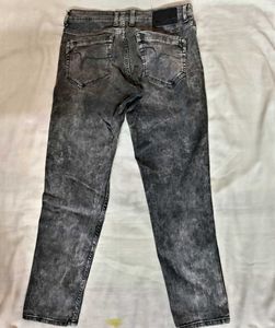 Stylish Grey Denim Jeans