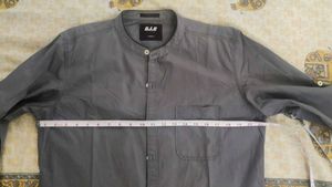 Mandarin Collar Oxford Shirt