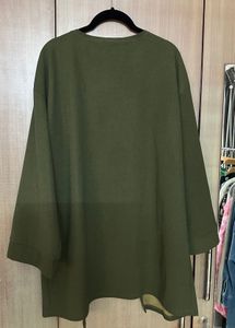 Olive Green Cardigan M-L size