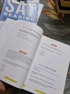 SAT Prep Books (Set of 4)