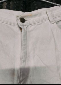 White Straight Jeans Women