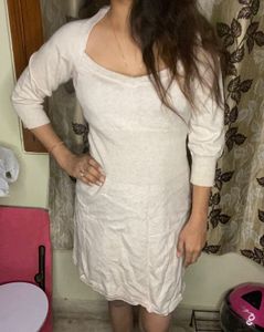 Mango Cream Dress