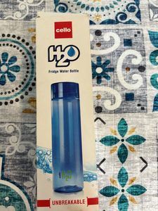 Unbreakable Cello H2O Black Color Water Bottle