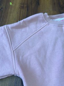 Peach colour Wool top for girls